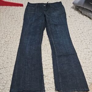 X2 Dark Blue Flare Women's Jeans